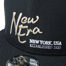 9FIFTY ナイロンタッサー NEW ERA NEW YORK,USA  EST. 1920 ブラック | ゴルフ | NEW ERA ニューエラ公式オンラインストア