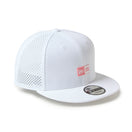 9FIFTY レーザーパーフォレーション Box Logo ボックスロゴ ホワイト | ゴルフ | NEW ERA ニューエラ公式オンラインストア