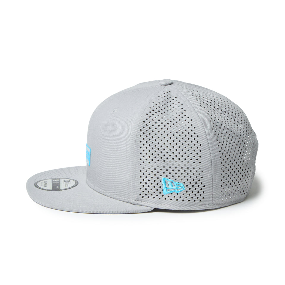9FIFTY レーザーパーフォレーション Box Logo ボックスロゴ グレー | ゴルフ | NEW ERA ニューエラ公式オンラインストア