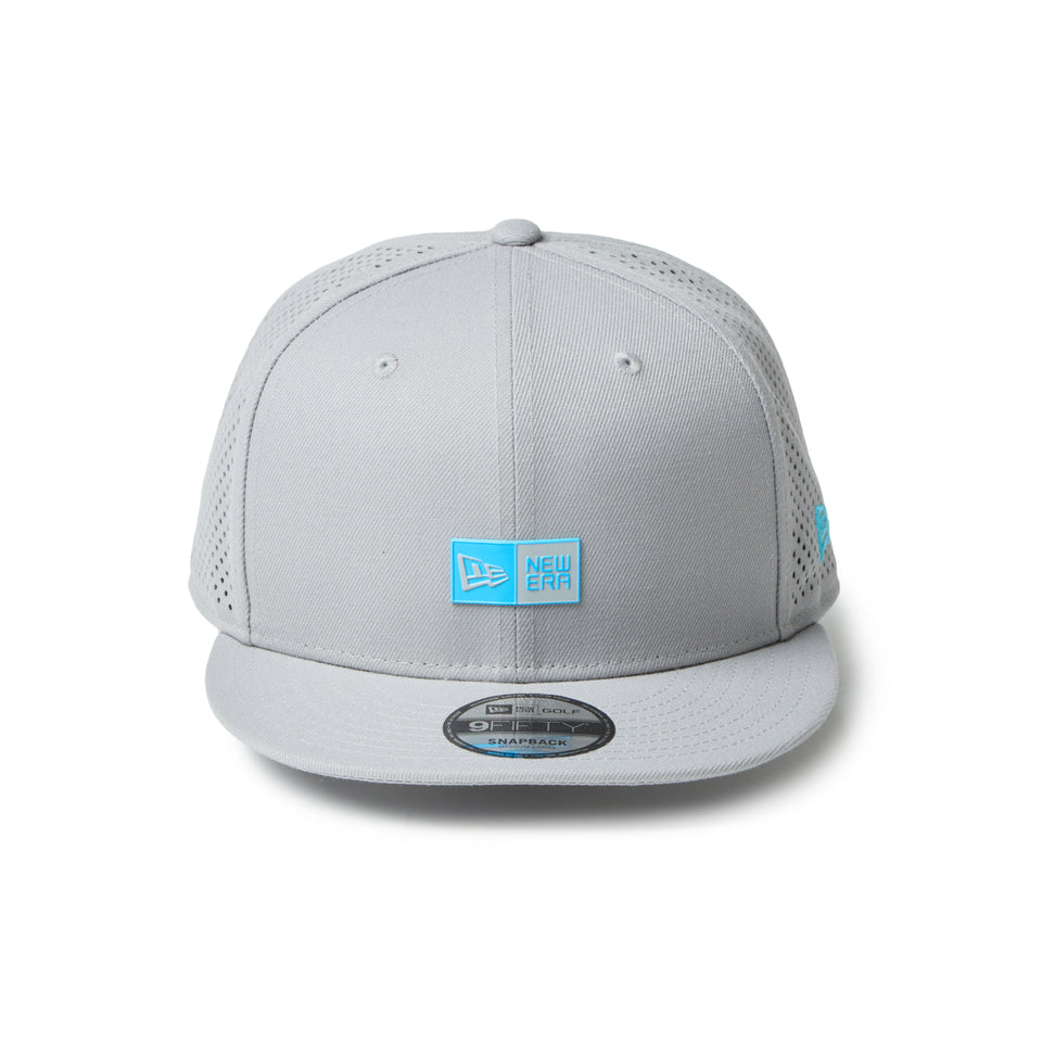 9FIFTY レーザーパーフォレーション Box Logo ボックスロゴ グレー | ゴルフ | NEW ERA ニューエラ公式オンラインストア