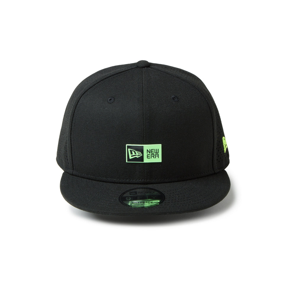 9FIFTY レーザーパーフォレーション Box Logo ボックスロゴ ブラック | ゴルフ | NEW ERA ニューエラ公式オンラインストア