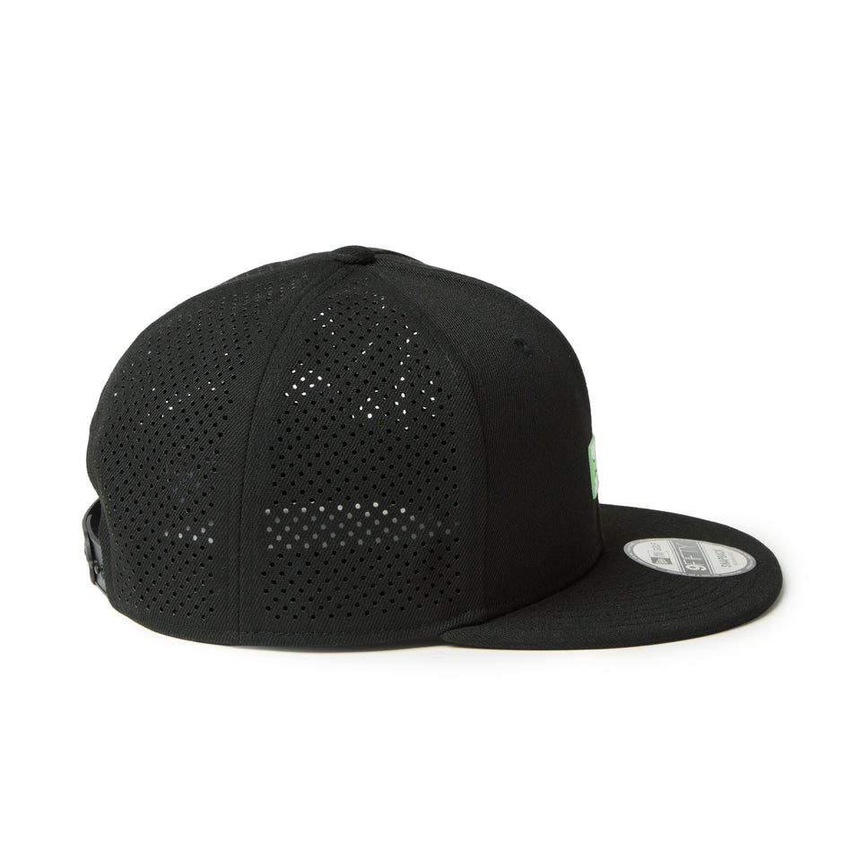 9FIFTY レーザーパーフォレーション Box Logo ボックスロゴ ブラック | ゴルフ | NEW ERA ニューエラ公式オンラインストア