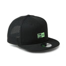 9FIFTY レーザーパーフォレーション Box Logo ボックスロゴ ブラック | ゴルフ | NEW ERA ニューエラ公式オンラインストア