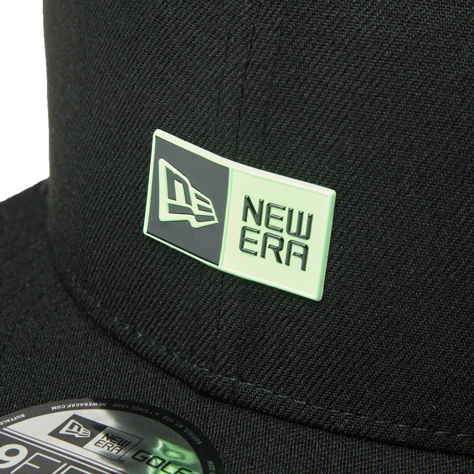 9FIFTY レーザーパーフォレーション Box Logo ボックスロゴ ブラック | ゴルフ | NEW ERA ニューエラ公式オンラインストア
