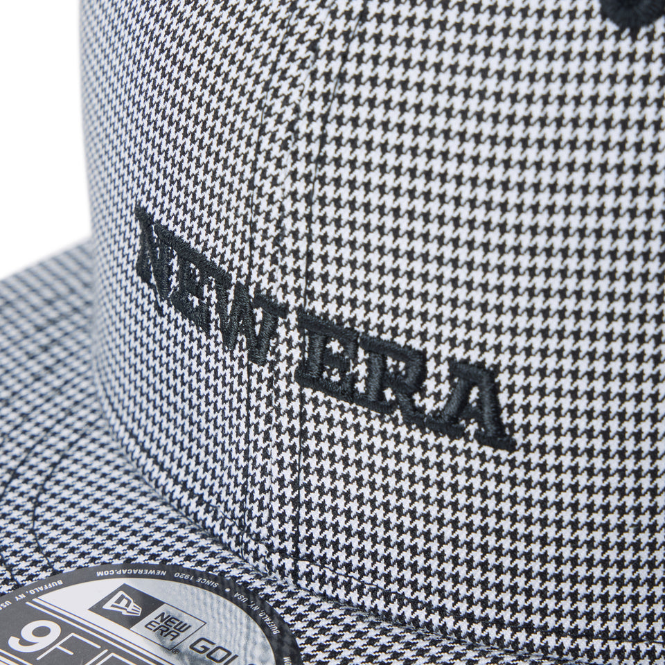 9FIFTY ハウンズトゥース ブラック/ホワイト | ゴルフ | NEW ERA ニューエラ公式オンラインストア