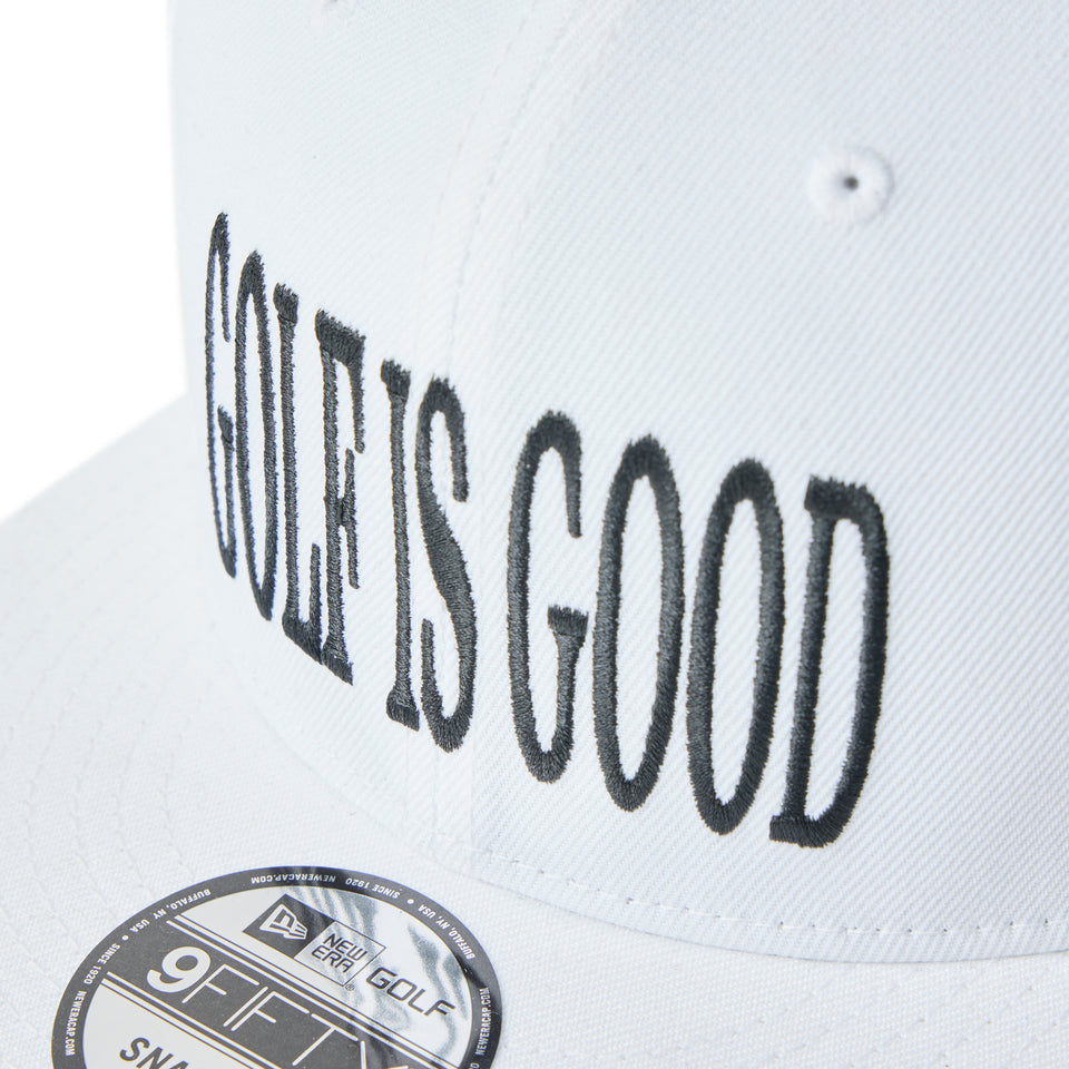 9FIFTY Golf is good ホワイト | ゴルフ | NEW ERA ニューエラ公式オンラインストア