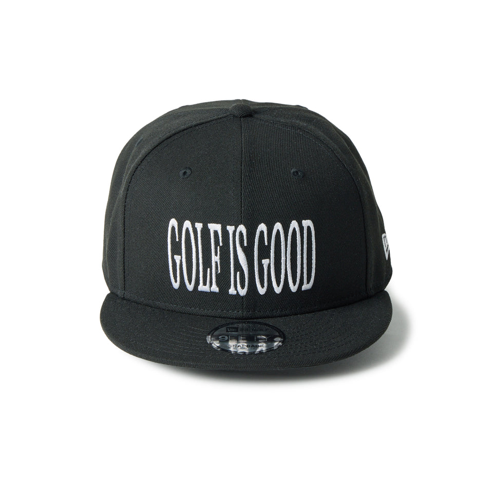 9FIFTY Golf is good ブラック | ゴルフ | ニューエラオンラインストア