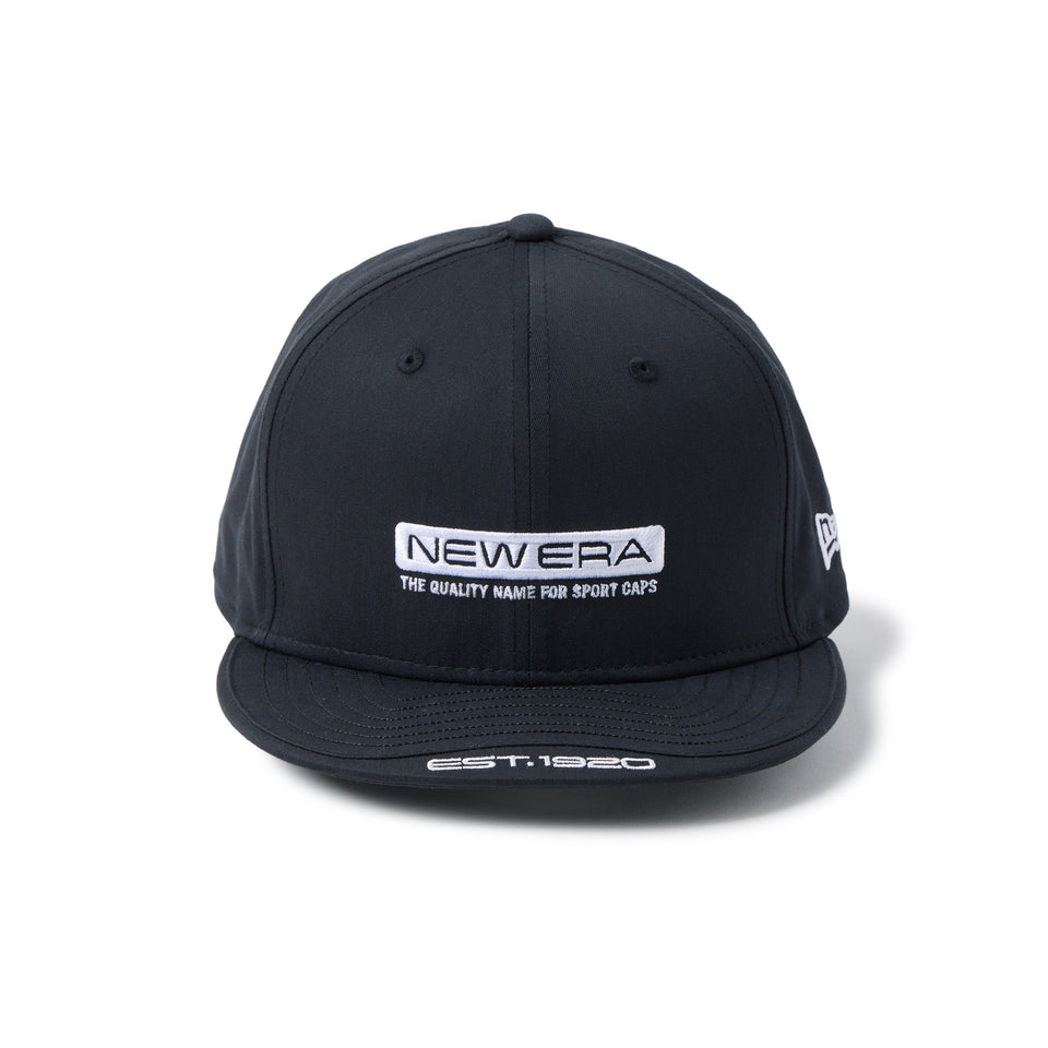 9FIFTY CORDURA COOLMAX Barロゴ ブラック｜ゴルフ | NEW ERA ニューエラ公式オンラインストア