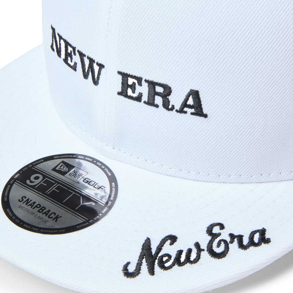 9FIFTY Archive Logo アーカイブロゴ ホワイト | ゴルフ | NEW ERA ニューエラ公式オンラインストア