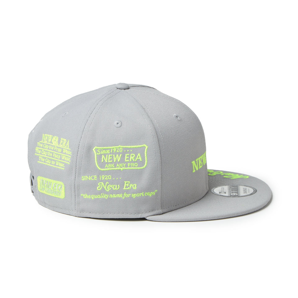 9FIFTY Archive Logo アーカイブロゴ グレー | ゴルフ | NEW ERA ニューエラ公式オンラインストア