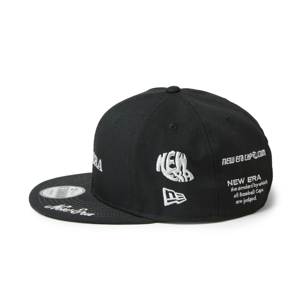 9FIFTY Archive Logo アーカイブロゴ ブラック | ゴルフ | NEW ERA ニューエラ公式オンラインストア