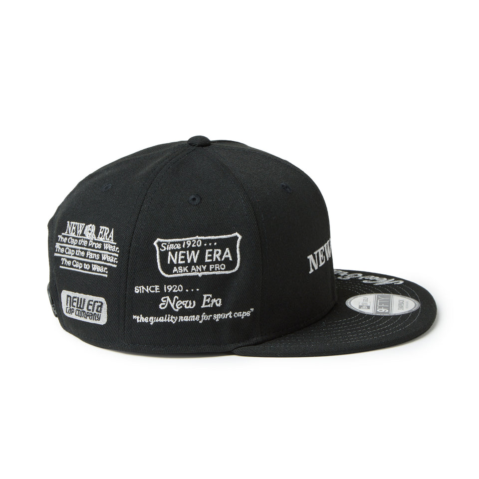 9FIFTY Archive Logo アーカイブロゴ ブラック | ゴルフ | NEW ERA ニューエラ公式オンラインストア