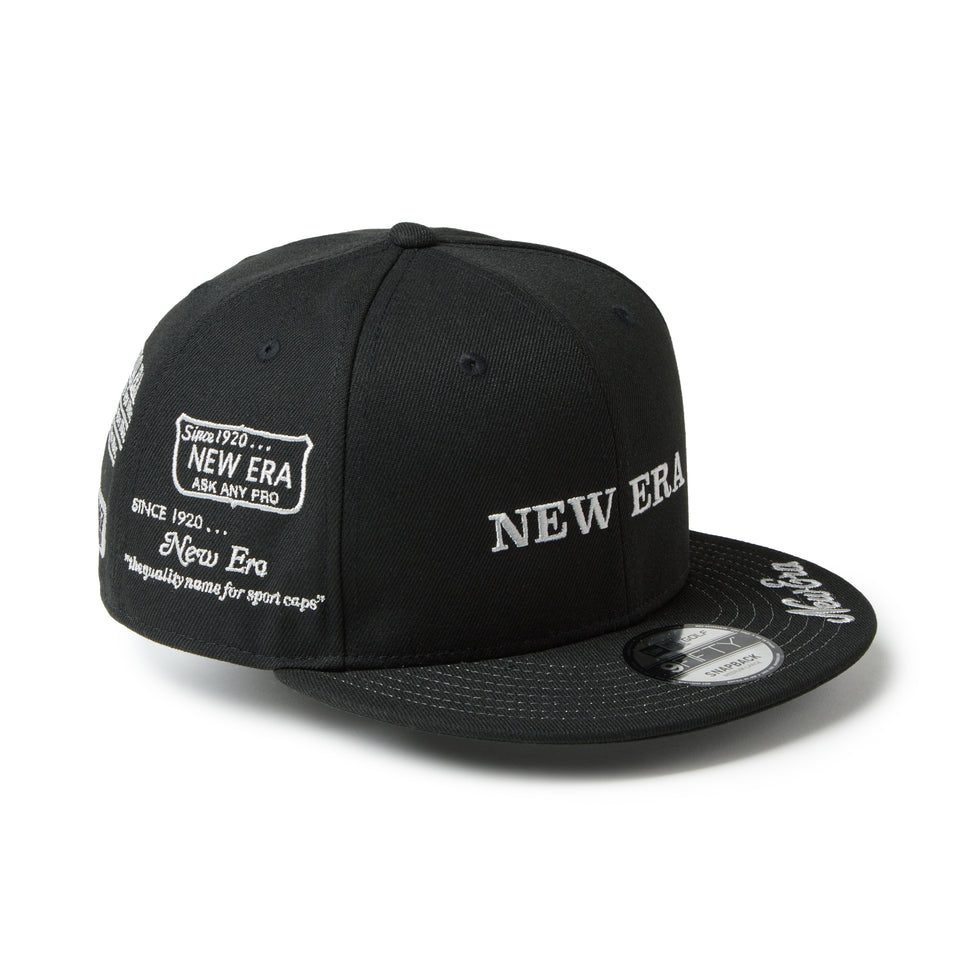 9FIFTY Archive Logo アーカイブロゴ ブラック | ゴルフ | NEW ERA ニューエラ公式オンラインストア