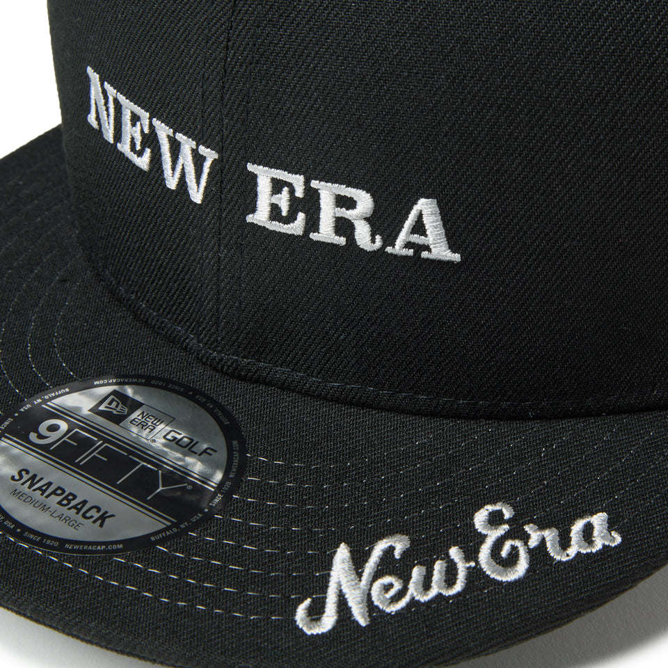 9FIFTY Archive Logo アーカイブロゴ ブラック | ゴルフ | NEW ERA ニューエラ公式オンラインストア