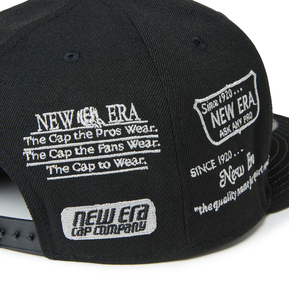 9FIFTY Archive Logo アーカイブロゴ ブラック | ゴルフ | NEW ERA ニューエラ公式オンラインストア