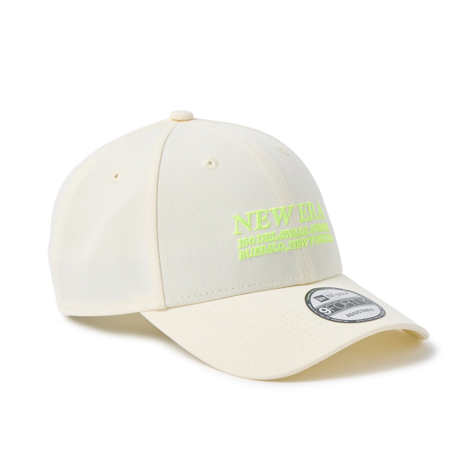 9FORTY New Era Address クロームホワイト | ゴルフ | NEW ERA ニューエラ公式オンラインストア