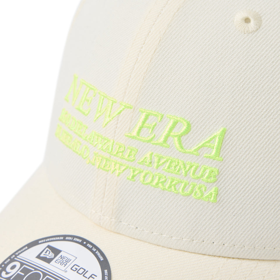 9FORTY New Era Address クロームホワイト | ゴルフ | NEW ERA ニューエラ公式オンラインストア