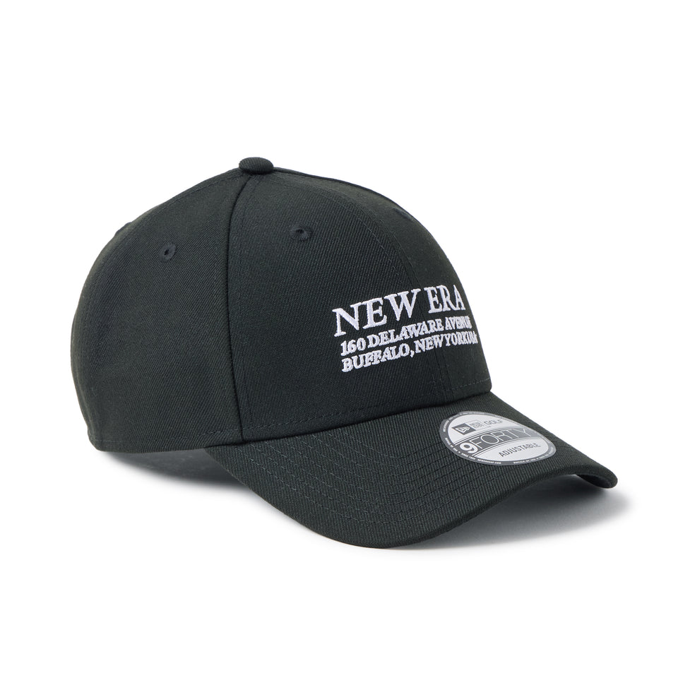 9FORTY New Era Address ブラック | ゴルフ | NEW ERA ニューエラ公式オンラインストア