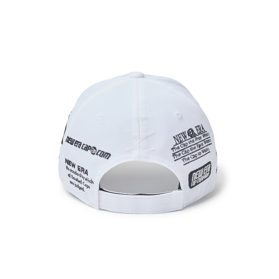 9FORTY Archive Logo アーカイブロゴ ホワイト | ゴルフ | NEW ERA ニューエラ公式オンラインストア