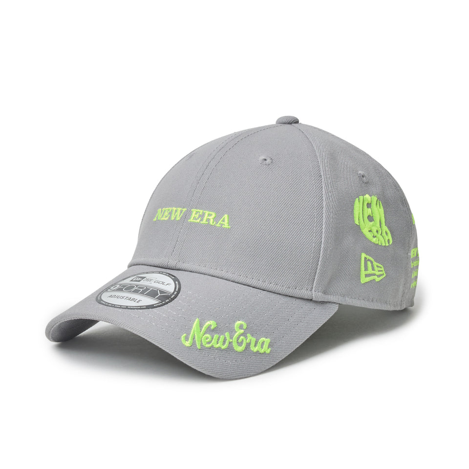 Daiwa グレー スナップバック帽子　NEWERA MEN NEW ERA スナップバック グレー