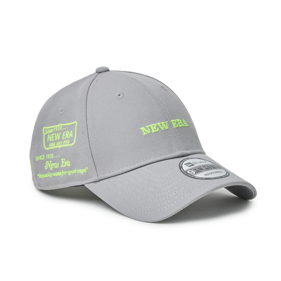 9FORTY Archive Logo アーカイブロゴ グレー | ゴルフ | NEW ERA ニューエラ公式オンラインストア