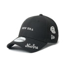 9FORTY Archive Logo アーカイブロゴ ブラック | ゴルフ | NEW ERA ニューエラ公式オンラインストア
