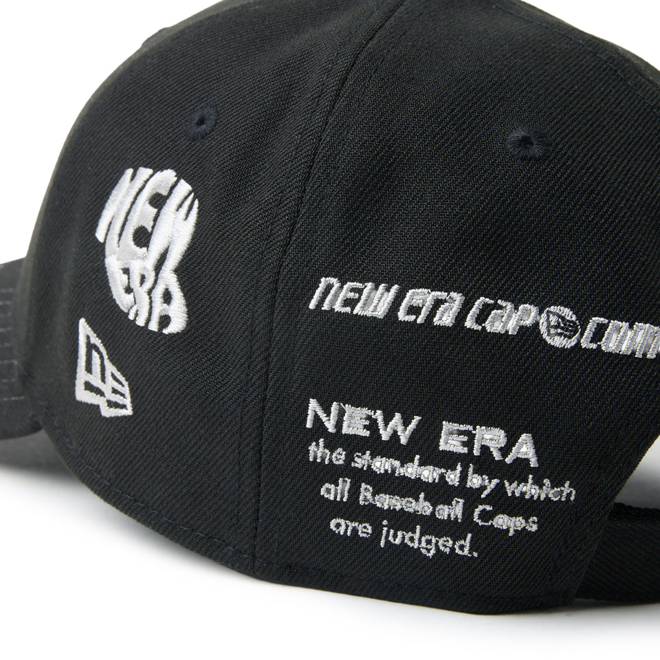 9FORTY Archive Logo アーカイブロゴ ブラック | ゴルフ | NEW ERA ニューエラ公式オンラインストア