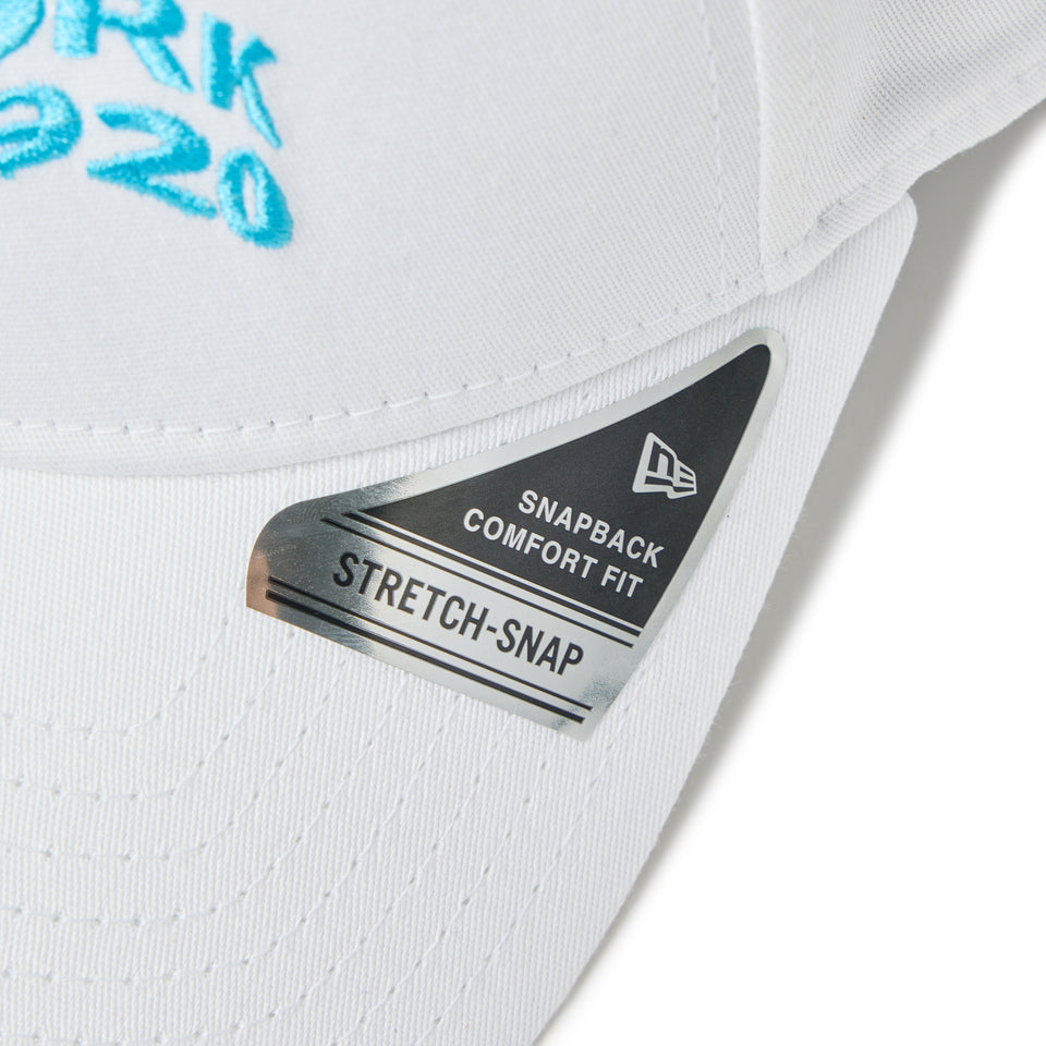 9FORTY ストレッチスナップ Wave Logo ホワイト｜ゴルフ | NEW ERA ニューエラ公式オンラインストア
