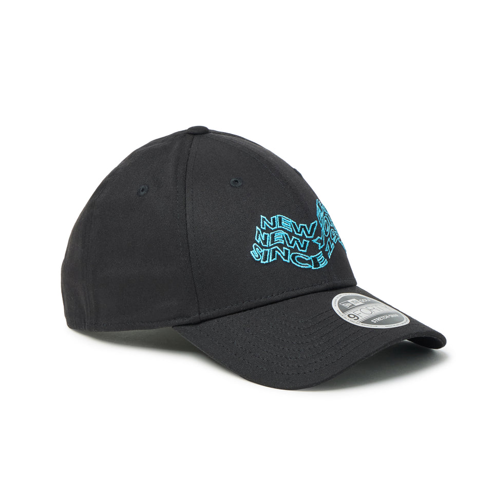 9FORTY ストレッチスナップ Wave Logo ブラック｜ゴルフ | NEW ERA ニューエラ公式オンラインストア