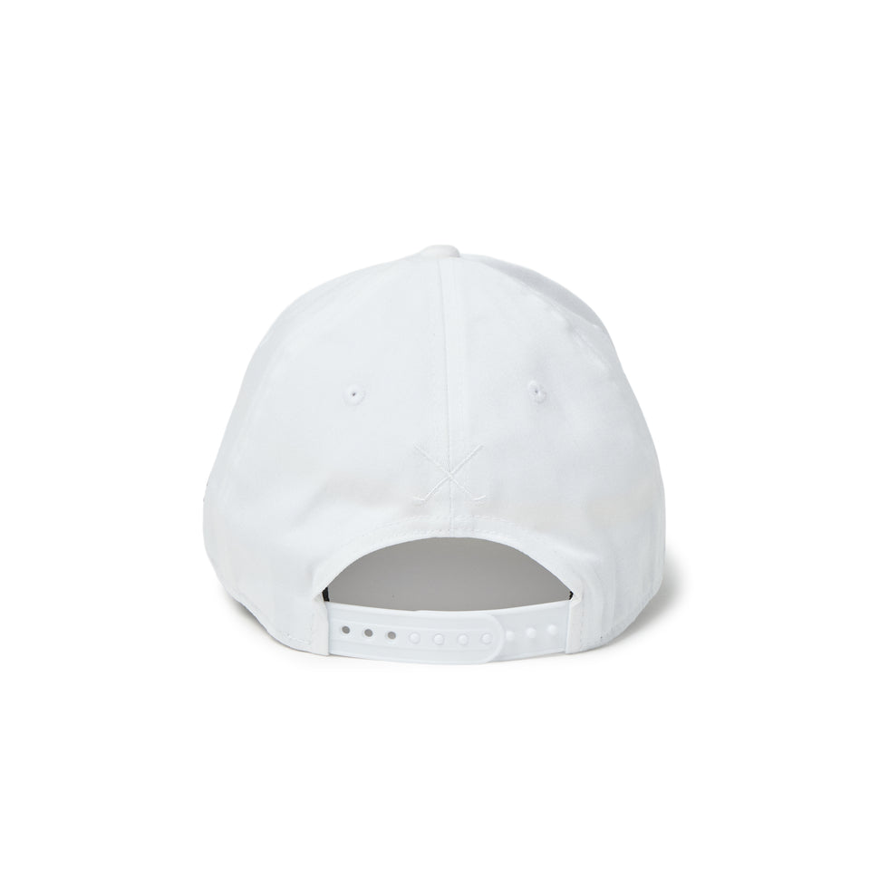 9FORTY ストレッチスナップ ストレッチコットン ウォッシャブル ウーブンパッチ ホワイト | ゴルフ | NEW ERA ニューエラ公式オンラインストア