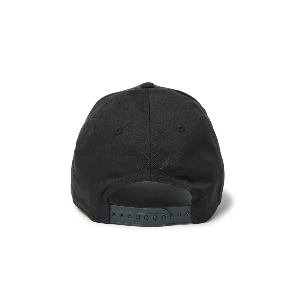 9FORTY ストレッチスナップ ストレッチコットン ウォッシャブル ウーブンパッチ ブラック | ゴルフ | NEW ERA ニューエラ公式オンラインストア