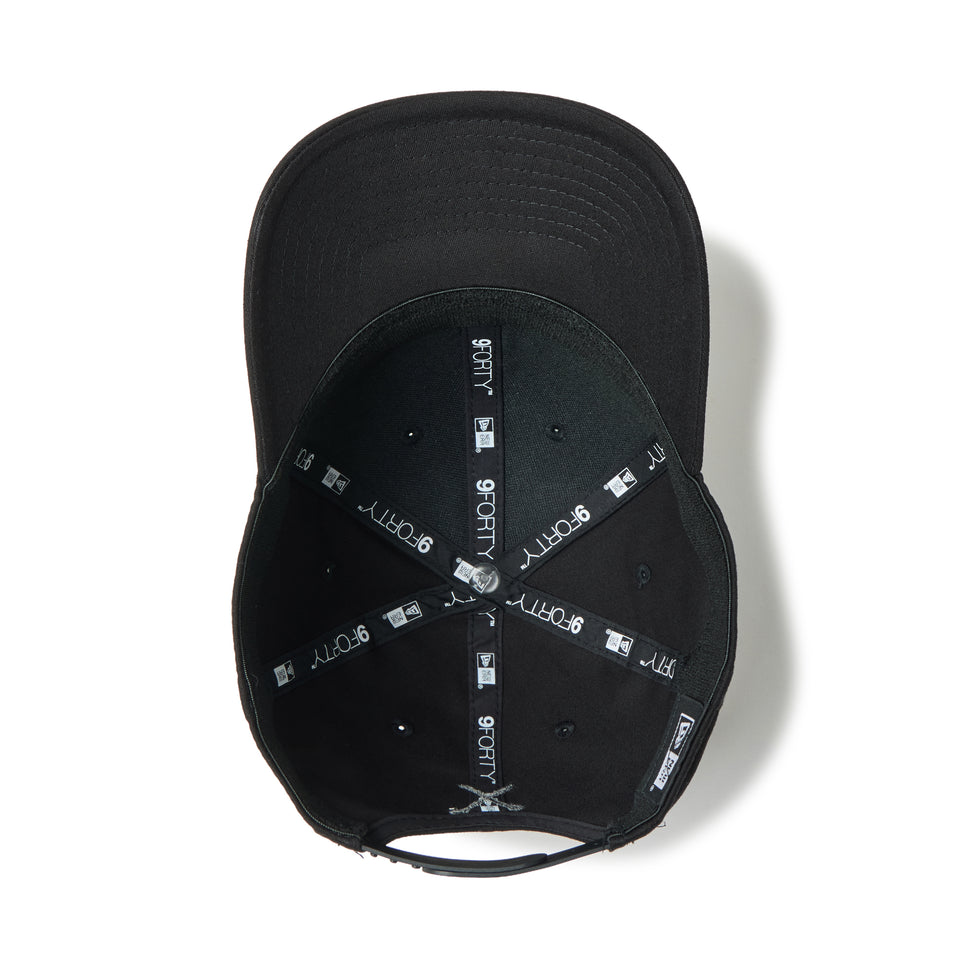 9FORTY ストレッチスナップ ストレッチコットン ウォッシャブル ウーブンパッチ ブラック | ゴルフ | NEW ERA ニューエラ公式オンラインストア