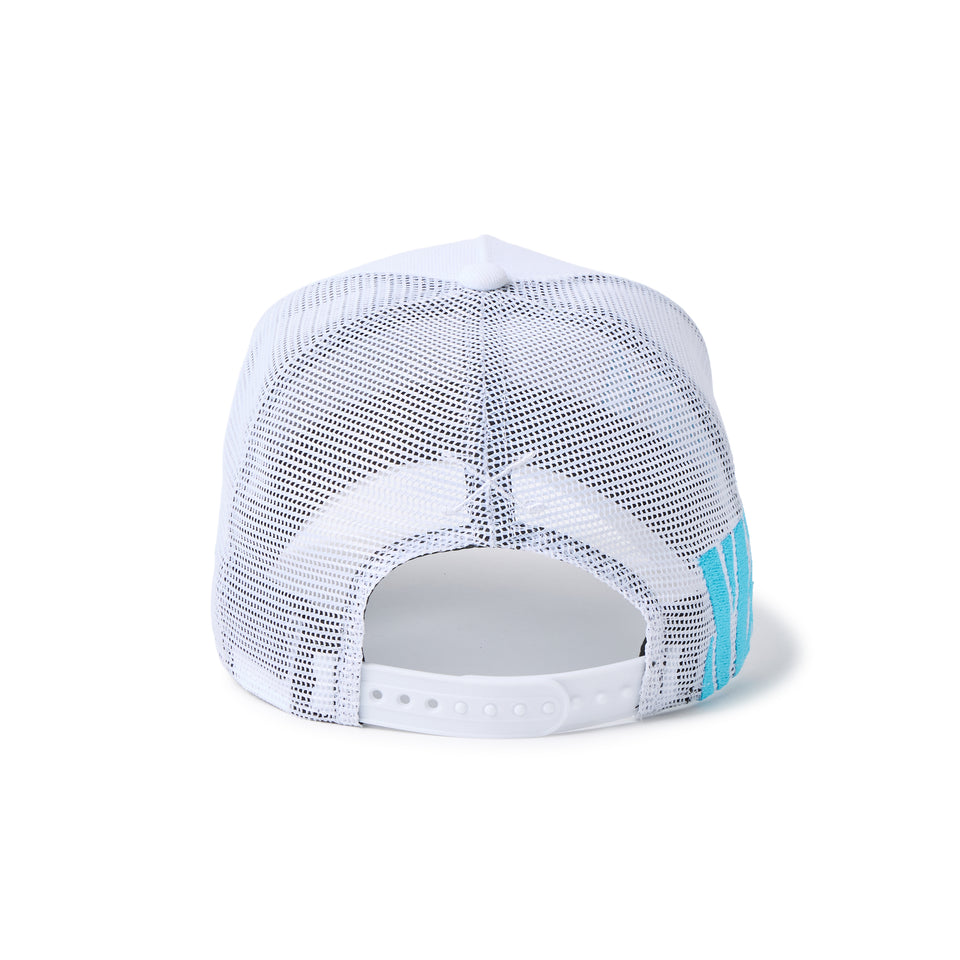 9FORTY A-Frame トラッカー Stencil Logo ホワイト | ゴルフ | NEW ERA ニューエラ公式オンラインストア