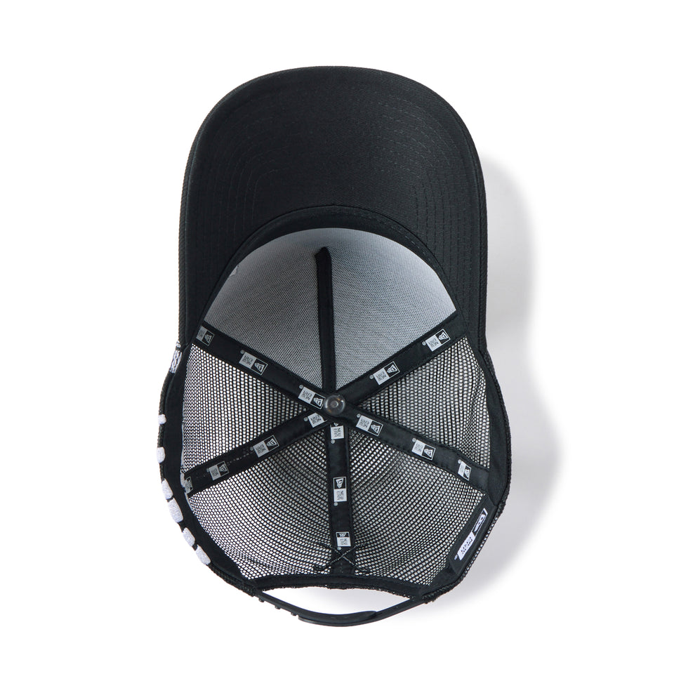 9FORTY A-Frame トラッカー Stencil Logo ブラック | ゴルフ | NEW ERA ニューエラ公式オンラインストア