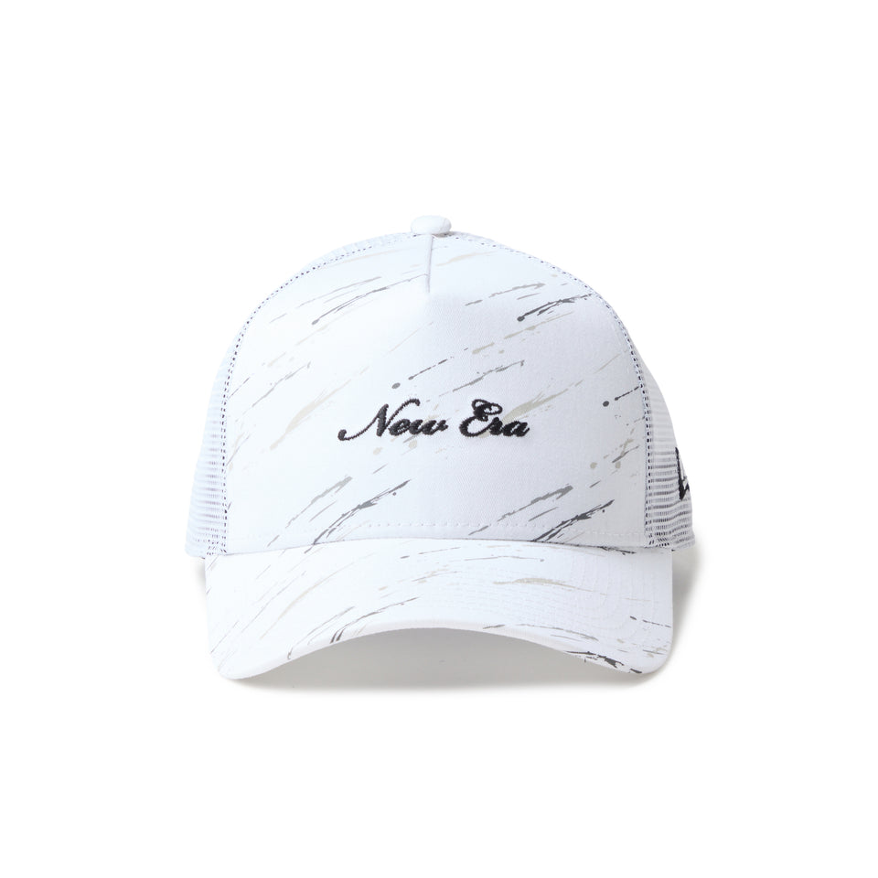 9FORTY A-Frame トラッカー Splash スプラッシュプリント ホワイト | ゴルフ | NEW ERA ニューエラ公式オンラインストア