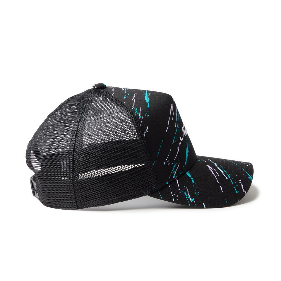 9FORTY A-Frame トラッカー Splash スプラッシュプリント ブラック | ゴルフ | NEW ERA ニューエラ公式オンラインストア
