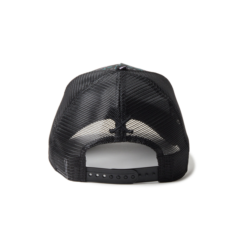 9FORTY A-Frame トラッカー Splash スプラッシュプリント ブラック | ゴルフ | NEW ERA ニューエラ公式オンラインストア
