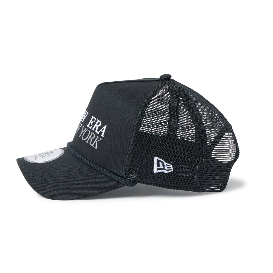 9FORTY A-Frame トラッカー Rope ブラック | ゴルフ | NEW ERA ニューエラ公式オンラインストア