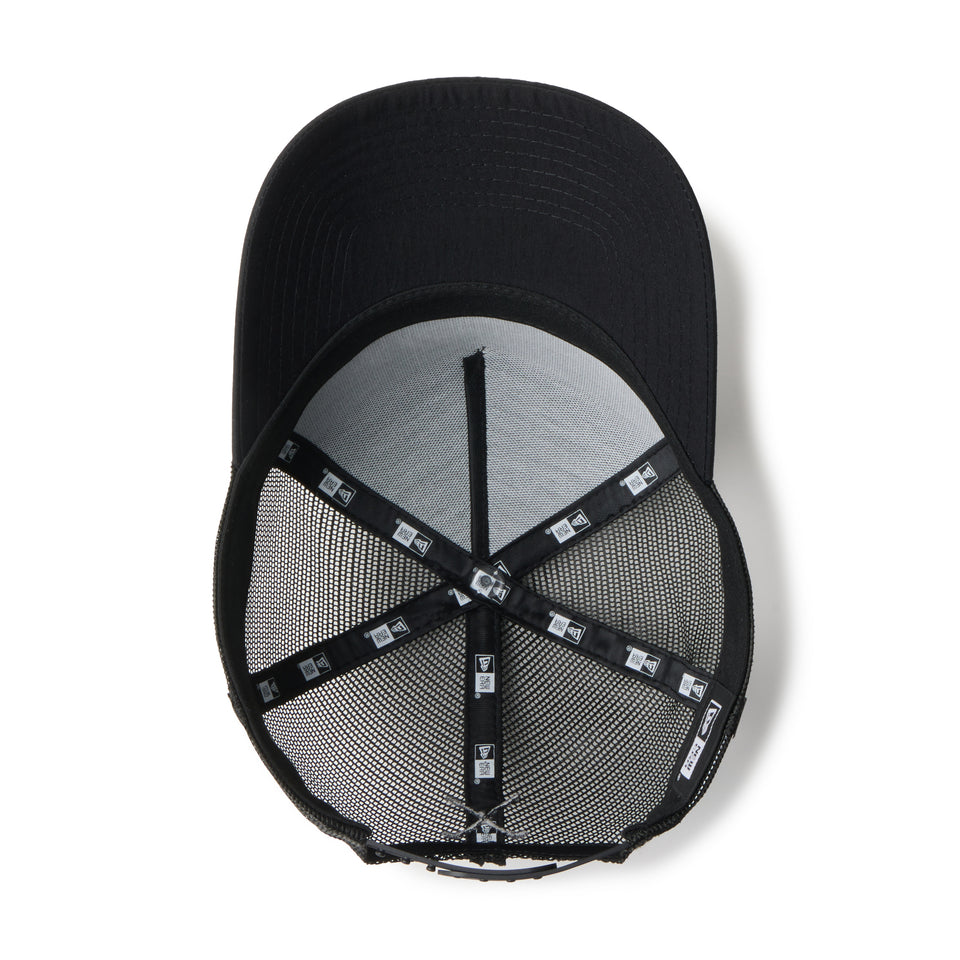 9FORTY A-Frame トラッカー ナイロンタッサー NEW ERA NEW YORK,USA  EST. 1920 ブラック | ゴルフ | NEW ERA ニューエラ公式オンラインストア