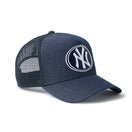 9FORTY A-Frame トラッカー サステナブル Denim ニューヨーク・ヤンキース ネイビー | ゴルフ | NEW ERA ニューエラ公式オンラインストア