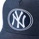9FORTY A-Frame トラッカー サステナブル Denim ニューヨーク・ヤンキース ネイビー | ゴルフ | NEW ERA ニューエラ公式オンラインストア
