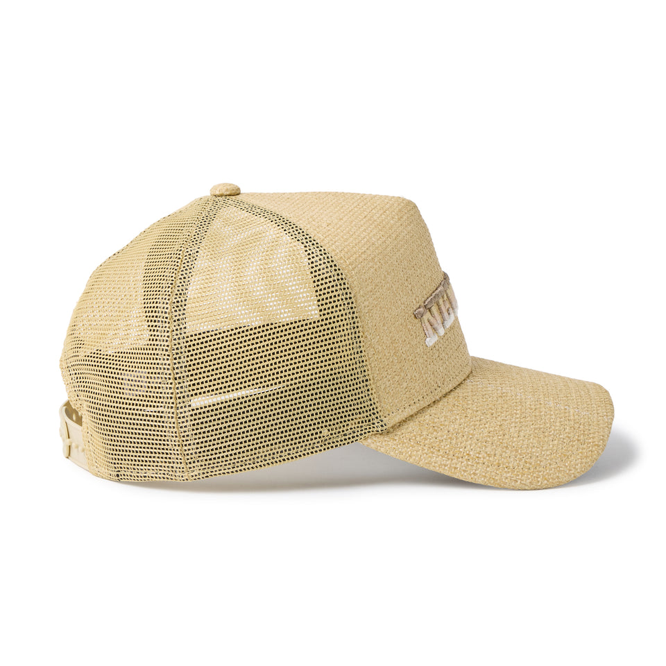 9FORTY A-Frame トラッカー Paper グラデーションロゴ ナチュラル | ゴルフ | NEW ERA ニューエラ公式オンラインストア