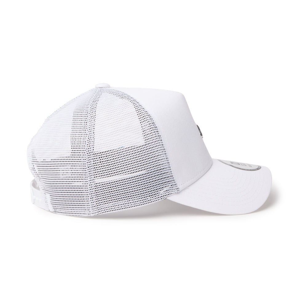 9FORTY A-Frame トラッカー Metal Logo メタルパッチ ホワイト | ゴルフ | NEW ERA ニューエラ公式オンラインストア