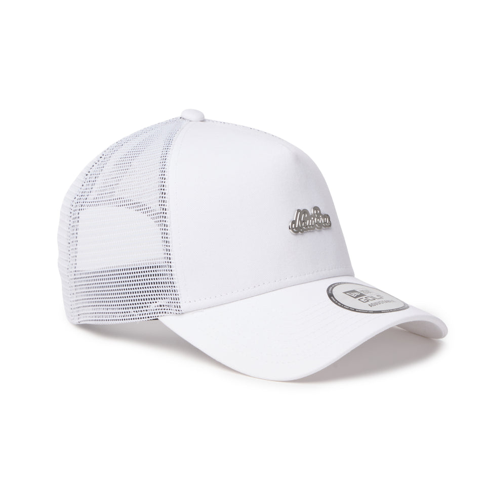 9FORTY A-Frame トラッカー Metal Logo メタルパッチ ホワイト | ゴルフ | NEW ERA ニューエラ公式オンラインストア