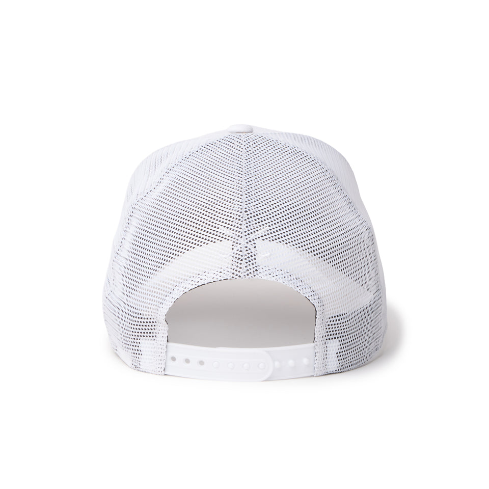 9FORTY A-Frame トラッカー Metal Logo メタルパッチ ホワイト | ゴルフ | NEW ERA ニューエラ公式オンラインストア