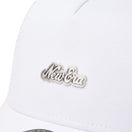 9FORTY A-Frame トラッカー Metal Logo メタルパッチ ホワイト | ゴルフ | NEW ERA ニューエラ公式オンラインストア