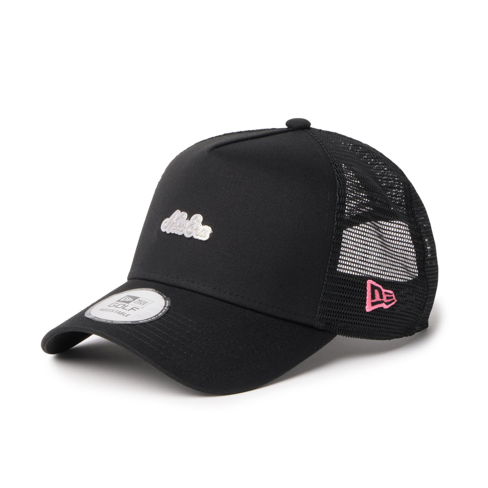 9FORTY A-Frame トラッカー Metal Logo メタルパッチ ブラック | ゴルフ | NEW ERA ニューエラ公式オンラインストア