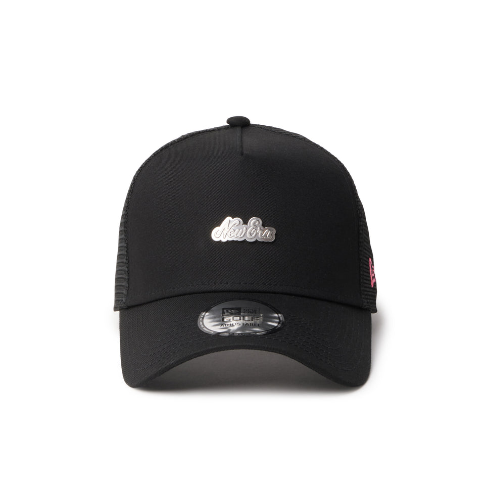9FORTY A-Frame トラッカー Metal Logo メタルパッチ ブラック | ゴルフ | NEW ERA ニューエラ公式オンラインストア