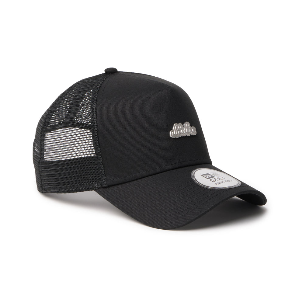 9FORTY A-Frame トラッカー Metal Logo メタルパッチ ブラック | ゴルフ | NEW ERA ニューエラ公式オンラインストア