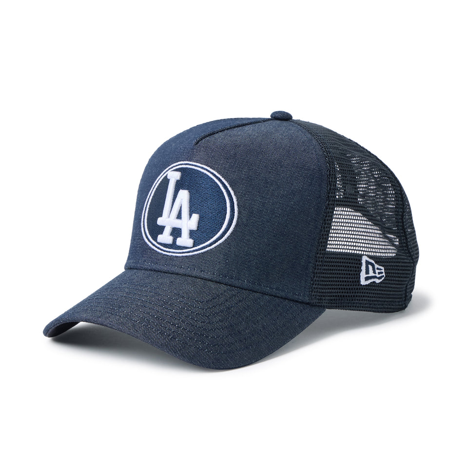 9FORTY A-Frame トラッカー サステナブル Denim ロサンゼルス・ドジャース ネイビー | ゴルフ | NEW ERA ニューエラ公式オンラインストア
